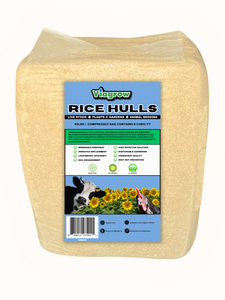Viagrow 40LB Rice Hulls Compressed Bag