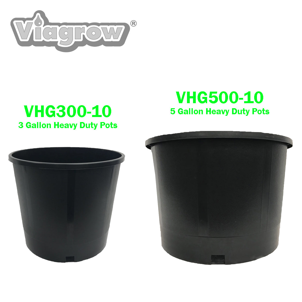 Viagrow 5 Gallon Heavy Duty Pot