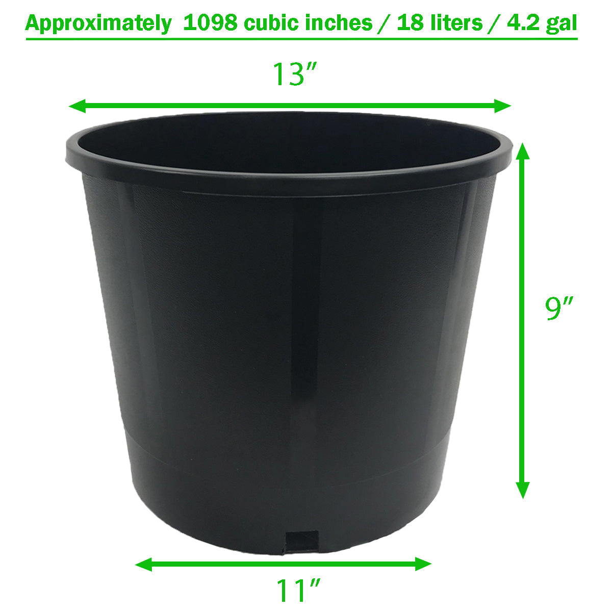 Viagrow 5 Gallon Heavy Duty Pot