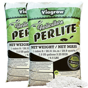 Viagrow 1CU. FT. Horticultural Perlite, Planting Soil Additive and Growing Medium