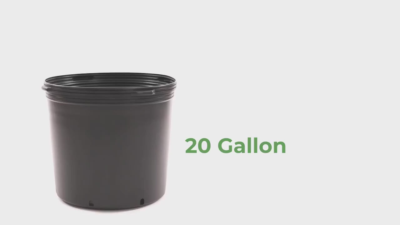 3 Gallon Heavy Duty Plant Pot, 10-Pack