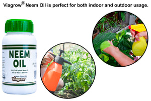 Viagrow 8oz Cold Pressed Neem Oil Seed Extract