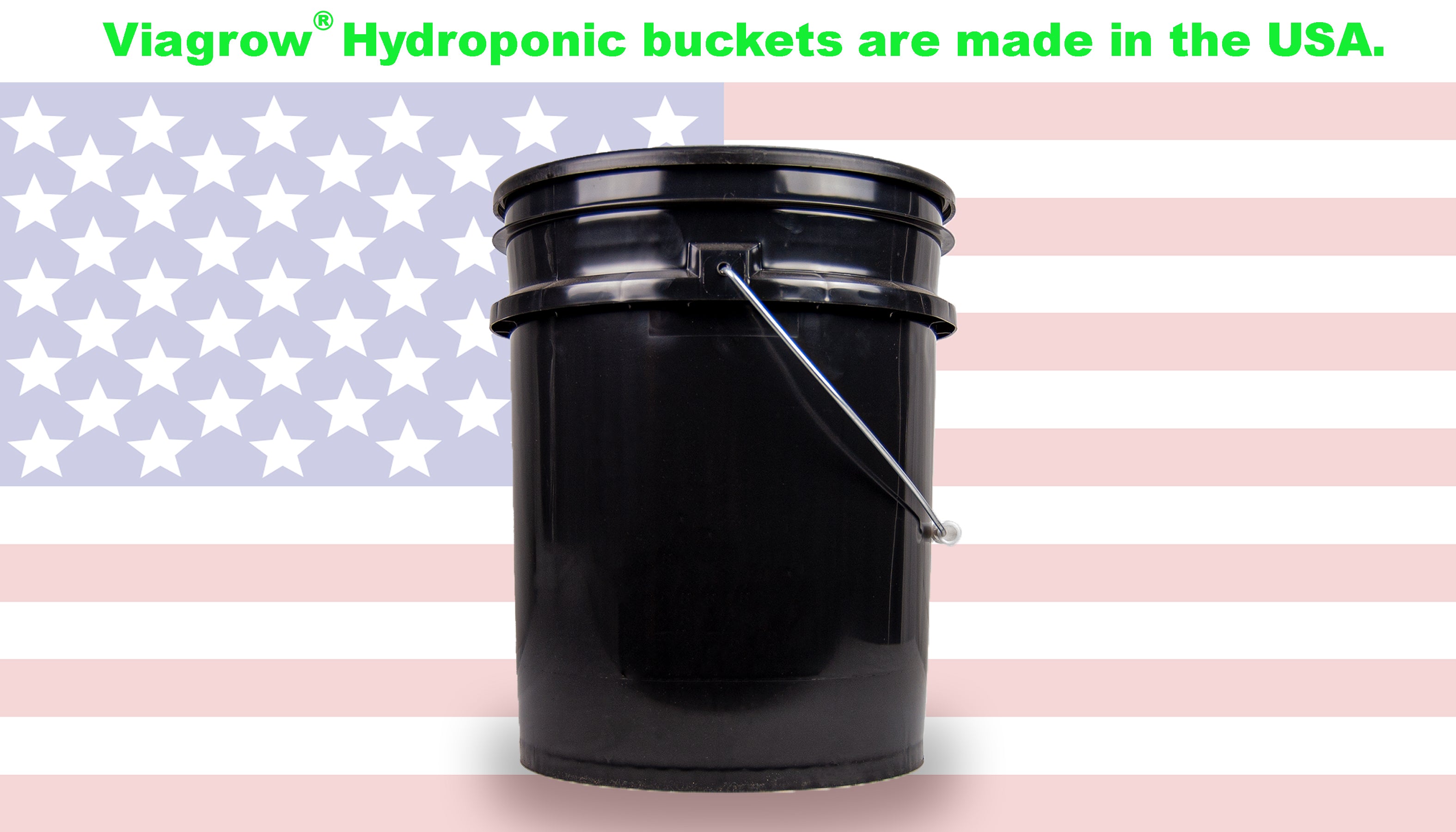 Hydrofarm 5 Gallon Bucket Lid, Black - St. Louis Hydroponic Company